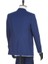 Lacivert Gabardin Mono Yaka Astarlı Yelekli 6 Drop Slim Fit Dar Kesim Smokin Damatlık 1001190166 4