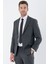 Siyah Desenli Mono Yaka 6 Drop Comfort Fit Rahat Kesim Klasik Takım Elbise 1001235163 1
