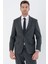 Siyah Desenli Mono Yaka 6 Drop Comfort Fit Rahat Kesim Klasik Takım Elbise 1001235163 5