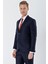 Lacivert Gabardin Kırlangıç Yaka Astarlı 6 Drop Slim Fit Dar Kesim Basic Takım Elbise 1001235011 1
