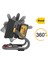 DX62B 18 Volt 20W 750/1600 Lümen Profesyonel İki Kademeli LED Projektör (Akü Dahil Değildir) 3