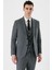 Füme Desenli Kırlangıç Yaka Yelekli 6 Drop Slim Fit Dar Kesim Klasik Takım Elbise 1001240157 2