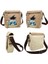 Erkek Modası Crossbody Çanta Anime Omuz Çantası - Kahverengi -25*7*28CM-SARI (Yurt Dışından) 3