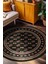 Persian Dokuma Makine Halısı BK1000 100 x 100 Yuvarlak 1