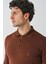 Taba Örme Polo Yaka Klasik Slim Fit Dar Kesim Triko 1012235269 2