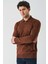 Taba Örme Polo Yaka Klasik Slim Fit Dar Kesim Triko 1012235269 5