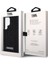 Galaxy S24 Ultra Uyumlu Kılıf Taşlı Metal Logo Lisanslı Kapak Siyah 5