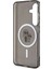 Galaxy S24 Kılıf Lisanslı Magsafe Özellikli Karl & Choupette Iml Baskılı Kapak Siyah 4