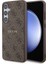 Galaxy S24 Plus Kılıf Guess Lisanslı Magsafe Özellikli 4g Desenli Yazı Logolu Kapak Kahverengi 1
