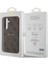 Galaxy S24 Plus Kılıf Guess Lisanslı Magsafe Özellikli 4g Desenli Yazı Logolu Kapak Kahverengi 5