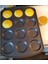 12 Delikli Yapışmaz Yuvarlak Cupcake Kalıp Tava Muffin Tepsisi Karbon Çelik Fırın Tepsisi Puding Bakeware Bisküvi Tavası Kolay Temizlenebilir (Yurt Dışından) 4