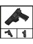 Uyguna-Yakala Glock 19 Sport Maşalı Napa Deri Tabanca KILIFI-VAK.485 1