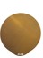 270X270 mm (Yuvarlak Model) Gold Pei Kaplı Özel Yay Çeliği Tabla Magnetsiz 3