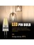 8pcs G4 LED Ampul AC/DC12V-24V 3W LED G4 Işık 20LED 360 Işın Açısı Işık 2835SMD 30W Halojen Lambayı Değiştirin, Soğuk Beyaz (Yurt Dışından) 2