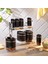Silver Touch Baharat Takımı 9 Parça-Siyah 1