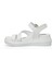 Monra 4fx Beyaz Kadın Comfort Sandalet 3