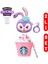 2'li Set - 1. ve 2. Nesil Uyumlu StellaLou ve Pembe Starbucks Figürlü Kulaklık Kılıfı Seti 1