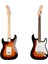 RPH-30SB-25AMP Gül Klavye SSS 25W Amfili Elektro Gitar Seti 4
