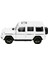 1:43 Maxx Wheels Premium Suv Araba 10 cm - Beyaz 2