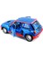 Burago Renault 5 Turbo 1982 Model Klasik Araba 1/24 Ölçek - Mavi 2