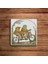 Frog And Toad, Kurbağa Temalı Doğal Taş Traverten Bardak Altlığı 4 Lü Set 2
