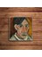 Pablo Picasso Tabloları Temalı Doğal Taş Traverten Bardak Altlığı 4 Lü Set 3