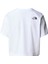 W S/s Cropped Easy Tee Kadın Beyaz Tshirt NF0A87NAFN41 2