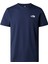 M S/s Sımple Dome Tee Erkek Lacivert Tshirt NF0A87NG8K21 1