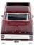 Motor Max Motormax 1969 Ford F-100 Pickup 1/24 Ölçek Bordo Model Araba 4