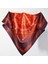 Hediyelik Kırmızı Fular Bandana Yeni Yıl Geometrik Yantra Desenli 2