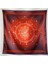 Hediyelik Kırmızı Fular Bandana Yeni Yıl Geometrik Yantra Desenli 3