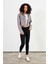 Kadın Grace Gri Renkli Denim Crop Ceket 4