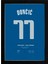 Luka Doncic Jersey 21 x 30 cm - Siyah Çerçeveli 1