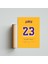 Lebron James Los Angeles Lakers Jersey 21 x 30 cm - Siyah Çerçeveli 4