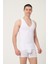 Erkek Pamuklu Süprem Penye Slim Fit Derin V-Yaka Sporcu Likralı Atlet - 1009 1
