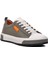 152-15076 Gri-Beyaz Deri Erkek Sneaker 3