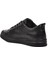 10206 Siyah Deri Erkek Sneaker 4
