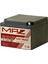 12 Volt 26 Amper Solar Jel Akü 12V 26AH (Yeni Üretim) 1