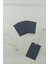 50 Adet 5 x 8cm Siyah Kart Seti + 50 Adet 32CM Krem Örgü Mumlu Ip 3