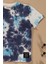 Batik Yıkamalı Lacivert Tshirt Şort Takım 2