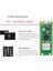Pico W + Akrilik Kılıf + Mikro USB Kablosu RP2040 Çift Çekirdekli 2 Mbyte Flash Kablosuz Wifi Geliştirme Kurulu Kiti (Yurt Dışından) 2