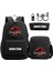 Resim Rengi 48CMX30CMX18CM 3 Adet/takım Jurassic World Park USB Anti-Hırsızlık Kilidi Erkek Kız Çocuklar Okul Kitap Çantası Seyahat Sırt Çantası Omuz Çantası Kalem Çantası Erkek Kadın (Yurt Dışından) 1