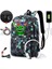 882-BUGD-H3 Banban Of Komik Oyun Garten 2 USB Şarj Anti Hırsızlık Sırt Çantaları Erkekler Açık Spor Seyahat Okul Çantaları Büyük Kapasiteli Iş Çantası (Yurt Dışından) 1