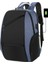 Mavi 30X43X18 cm Toposhine Anti Hırsızlık Şifre Kilidi Erkekler Iş Sırt Çantası Şarj USB Tasarım 15.6 Inç Dizüstü Sırt Çantası Schoolbag Kolej Sırt Çantası (Yurt Dışından) 5