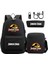 Resim Rengi 48CMX30CMX18CM 3 Adet/takım Jurassic World Park USB Anti-Hırsızlık Kilidi Erkek Kız Çocuklar Okul Kitap Çantası Seyahat Sırt Çantası Omuz Çantası Kalem Çantası Erkek Kadın (Yurt Dışından) 2