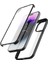 iPhone 15 Plus Çift Taraflı Kasa Temperli Cam + Silikon Çerçeve Telefon Kılıfı (Yurt Dışından) 2