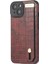 iPhone 13 Slim-Fit Timsah Doku Pu Deri+Tpu Telefon Kılıfı (Yurt Dışından) 1