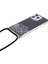 iPhone 14 Pro Max Cep Epoxy Tpu Lanyard Parıltı Telefon Kılıfı (Yurt Dışından) 4