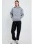 Gri Hoodie, Oversize Hoodie, Kadın Hoodie, Kanguru Cepli Kapüşonlu 2