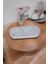 Yanpa Ticaret Freya 32X13 cm Melamin Kayık Tepsi Gümüş Damarlı 3